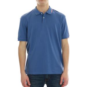 POLO CONTRASTI AZZURRO